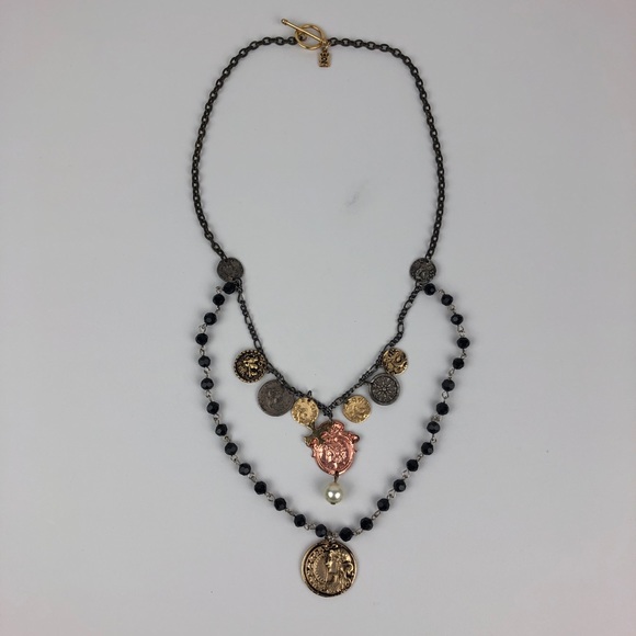 Tat2 Jewelry - Vintage Tat2 Roman Coin Necklace